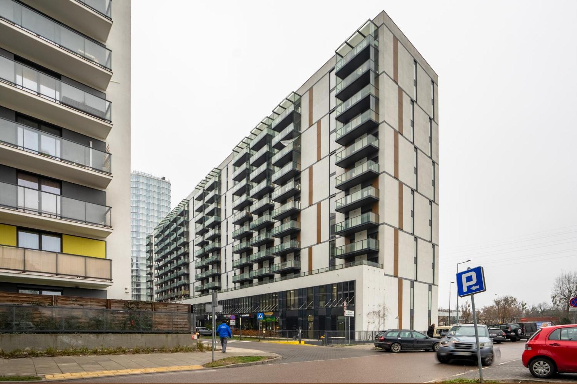 Warsaw Business Apartments - Air Conditioning, 10Th Floor, City View, Balcony - By Rentujemy Exteriér fotografie